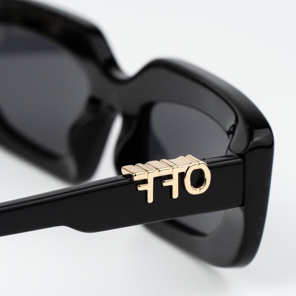 Off-White RENTON Sunglasses Black Rectangle OERI13C RENTON 1007 NEW AUTHENTIC - Picture 7 of 15